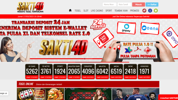 SAKTI4D SAKTI4D